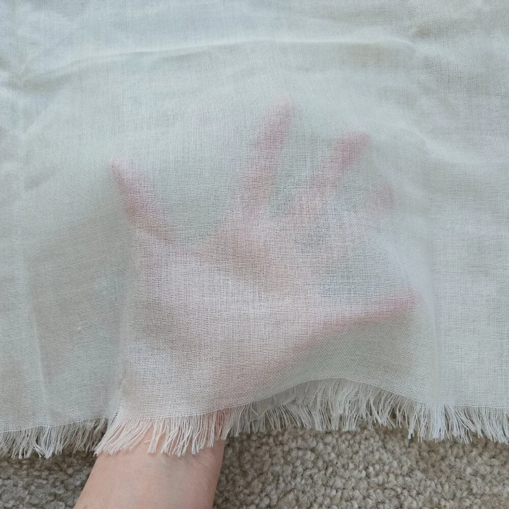 NWT Banana Republic Wool Cashmere Woven Scarf - Picture 3 of 6